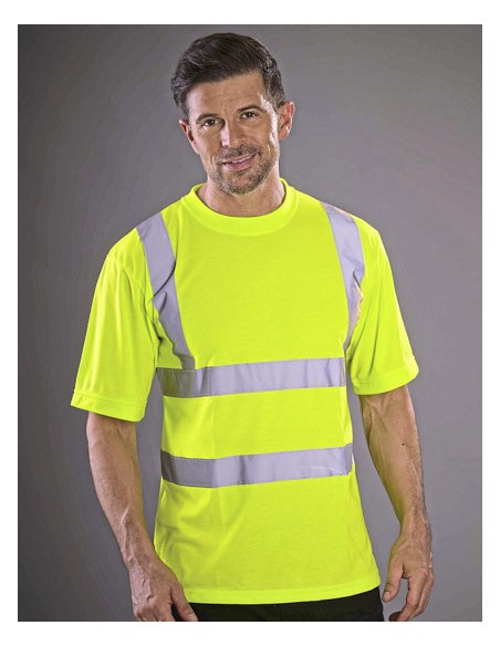 YOK-HVJ410-Two Band et Brace Hi-Vis T-Shirt 2